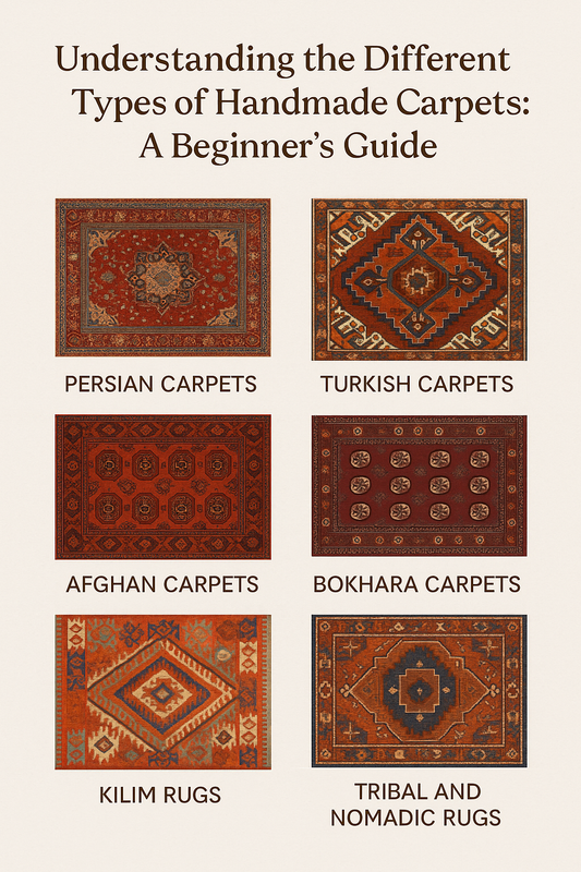 Understanding the Different Types of Handmade Carpets: A Beginner’s Guide