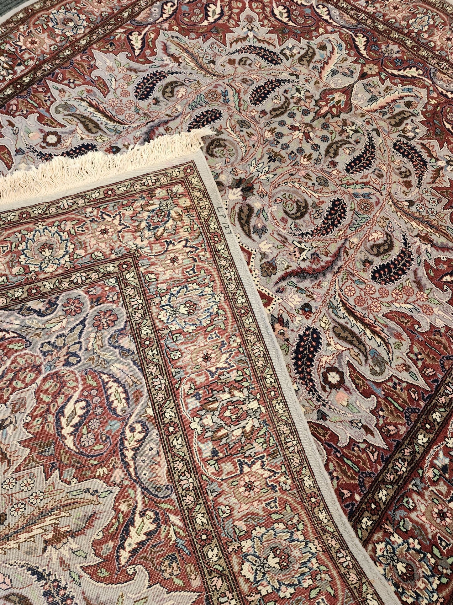 Kashan Persian Rug – 4.5x7 Feet – Hand-Knotted Wool, Classic Medallion Design (SN:LP127)