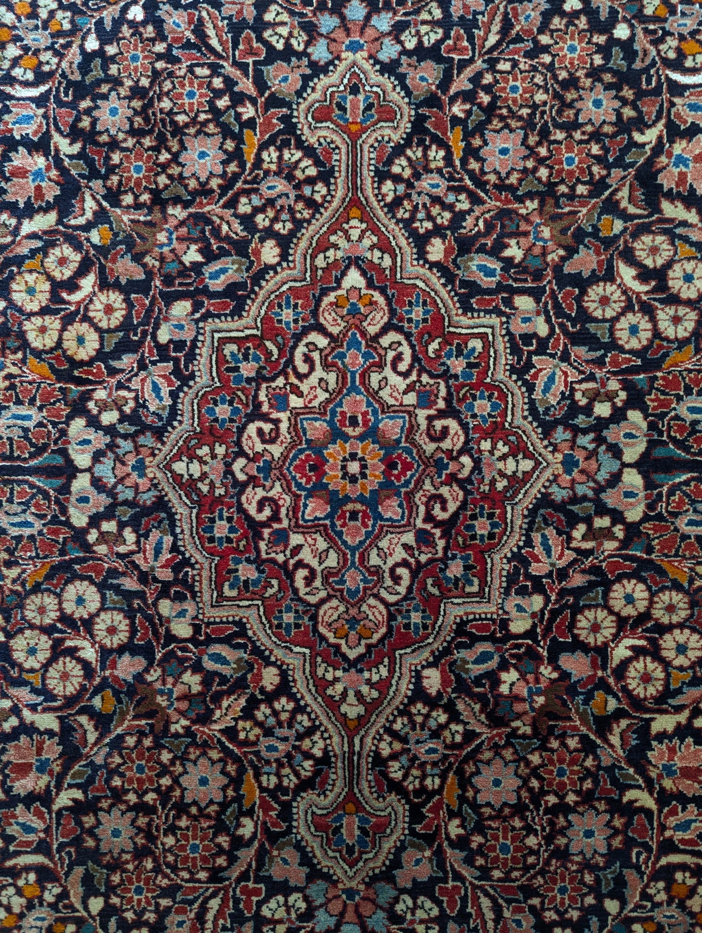Blue Bakhtiari 4.4 X 6.8 Feet (Sn:2452)