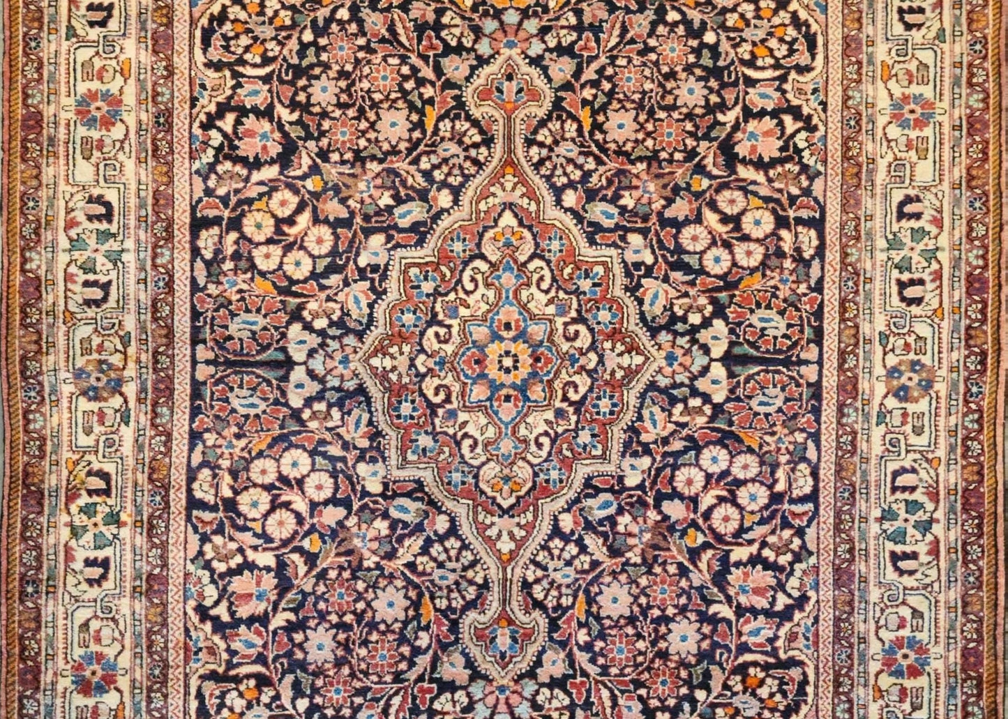Blue Bakhtiari 4.4 X 6.8 Feet (Sn:2452)