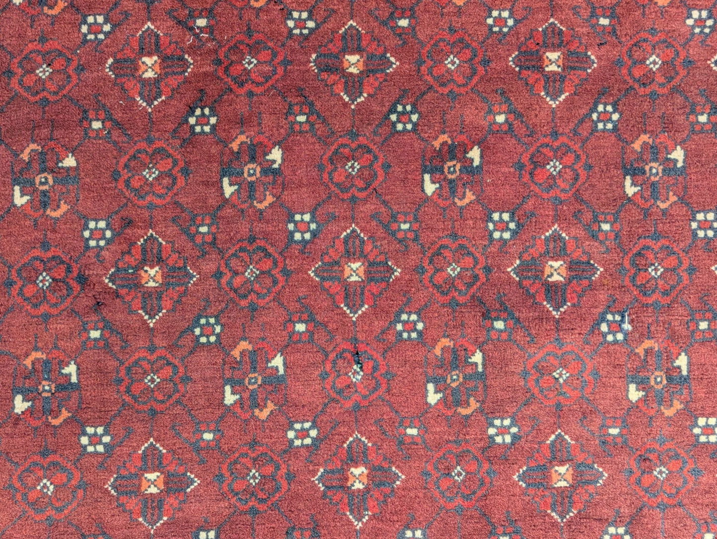 Antique Red Turkmen 7x10 feet (sn:7317)