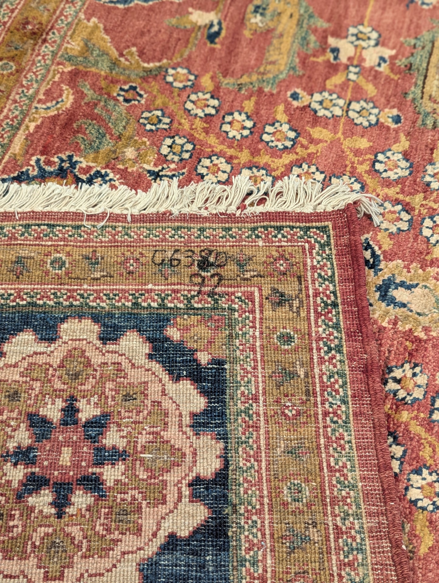 Pink Chobi 7.5x10.0 Feet (Sn:6392)