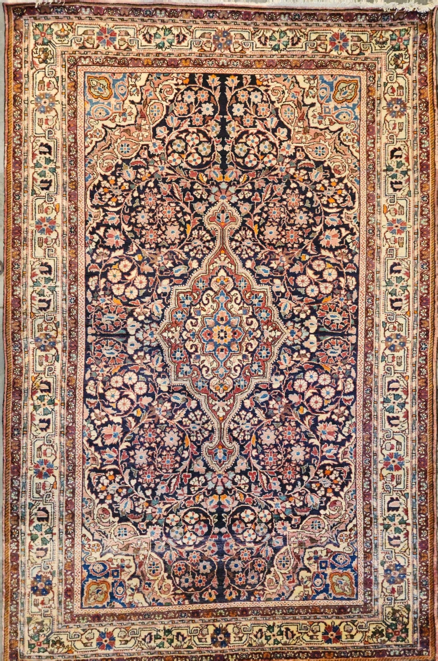 Blue Bakhtiari  4.4 X 6.8 Feet